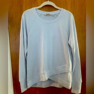 Athleta Serenity criss cross sweatshirt